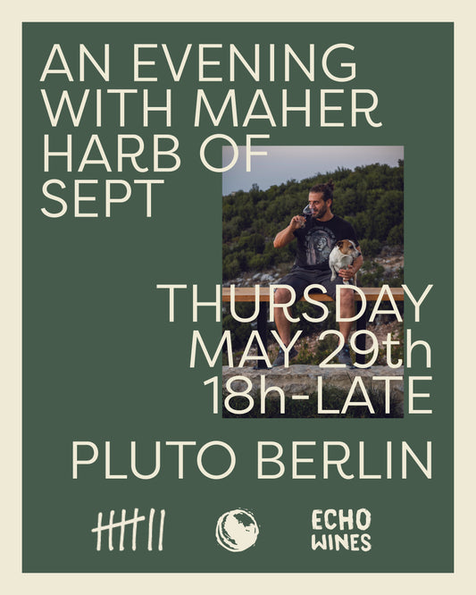 An evening with Maher Harb of Sept