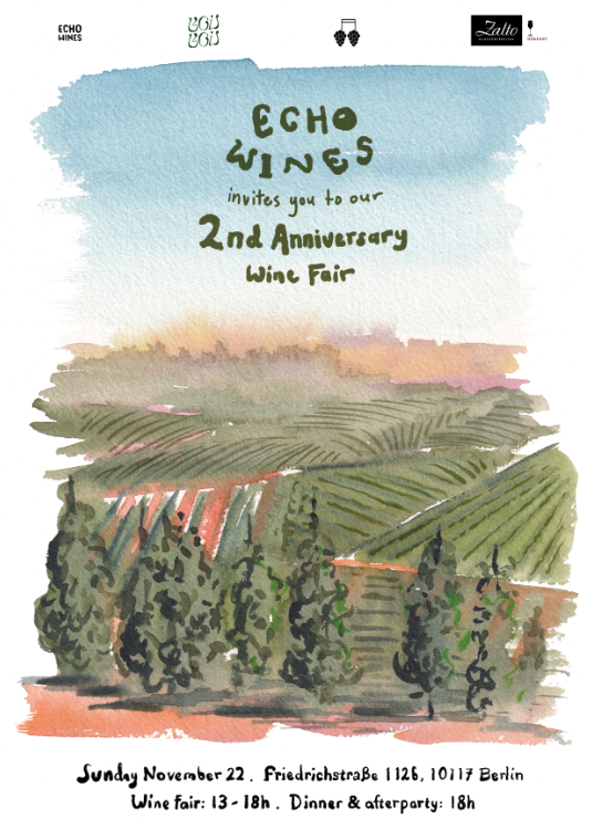 Echo Wines 2nd Anniversary Wine Fair - Admission Ticket