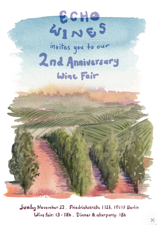 Echo Wines 2nd Anniversary Wine Fair - General Admission Ticket